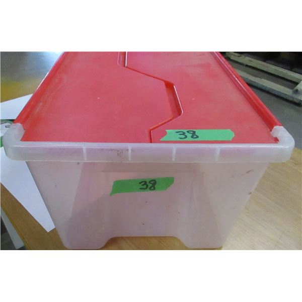 ESTATE:  STORAGE UNIT (APPROX. 18" L X 12" W X 9" H)