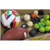 Image 1 : ESTATE:  SOCCER BALL, FOOT BALL, BASEBALLS, PUCKS, ETC