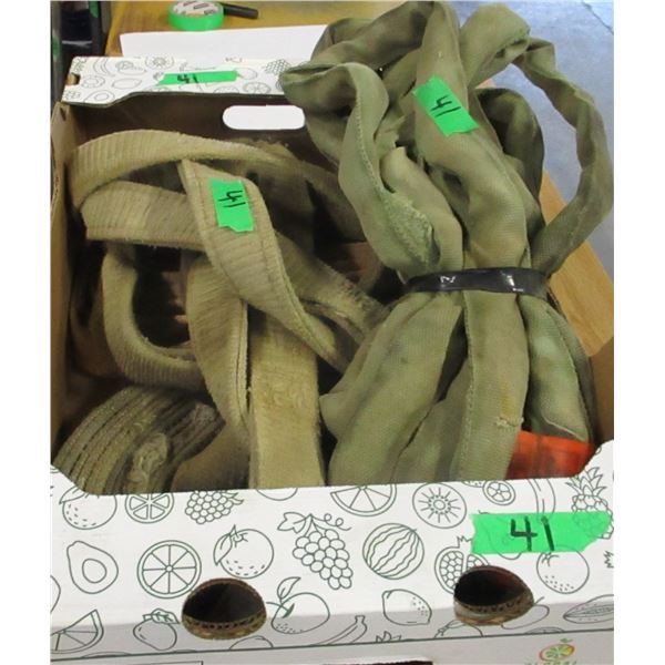 ESTATE:  BOX C/W TOW STRAPS