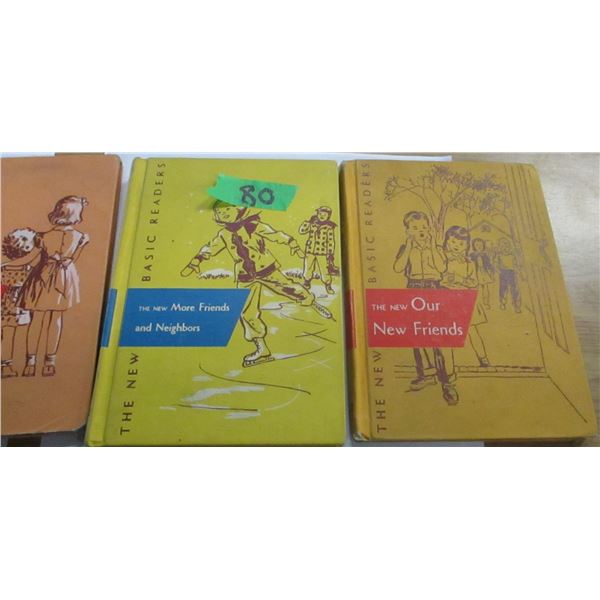 ESTATE/COLLECTABLE:  BOX C/W DICK & JANE BOOKS