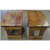 Image 1 : ESTATE:  2 PINE END TABLES