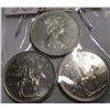Image 1 : 1873 - 1973 LAST OF RCMP CANADA QUARTERS (3)