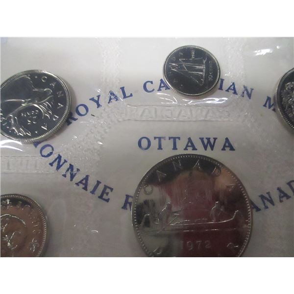 1972 PROOF CANADA MINT SEALED COIN SET