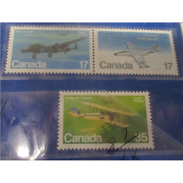 1980 CANADA BANK NOTE COMPANY POSTAGE STAMP SET