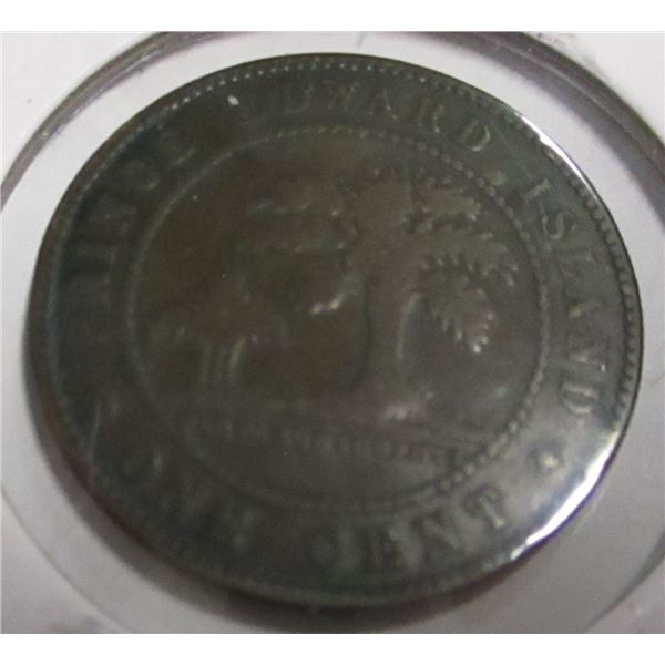 1871 PRINCE EDWARD ISLAND VICTORIAN PENNY