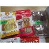 Image 1 : SHELF PULLS (AS IS):  BOX C/W DOG & CAT TREATS