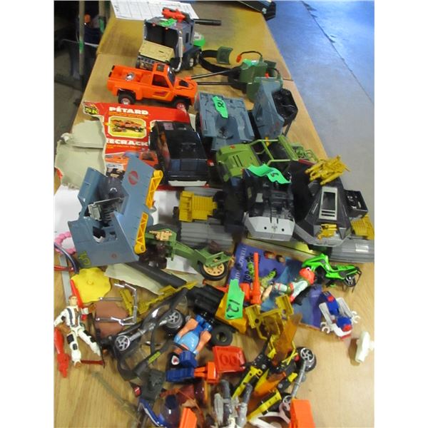 ESTATE:  2 BOXES OF GI JOES IN TOTE