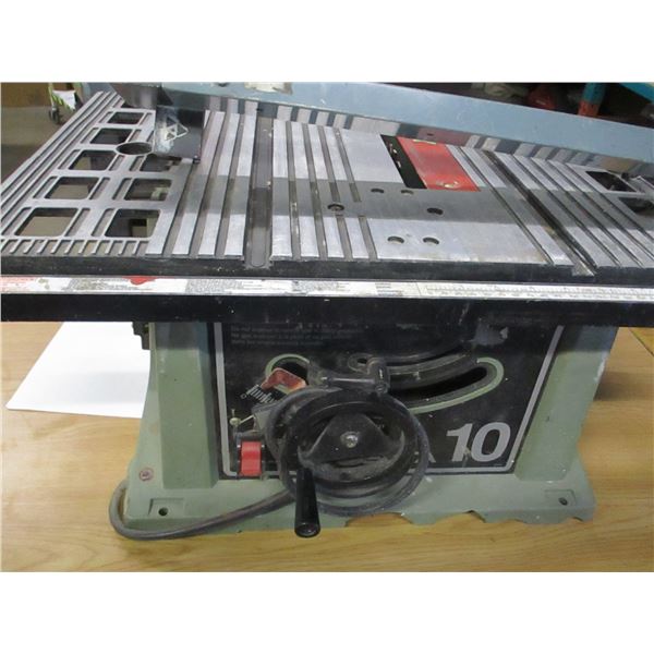 ESTATE:  10" DELTA TABLE SAW