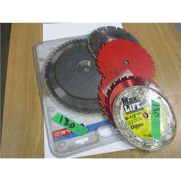 ESTATE:  BUNDLE OF VARIOUS SAW BLADES