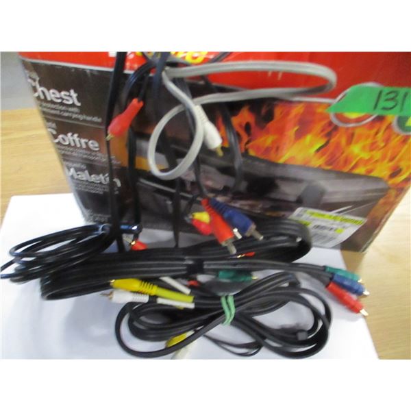 ESTATE:  BOX C/W STEREO CABLE