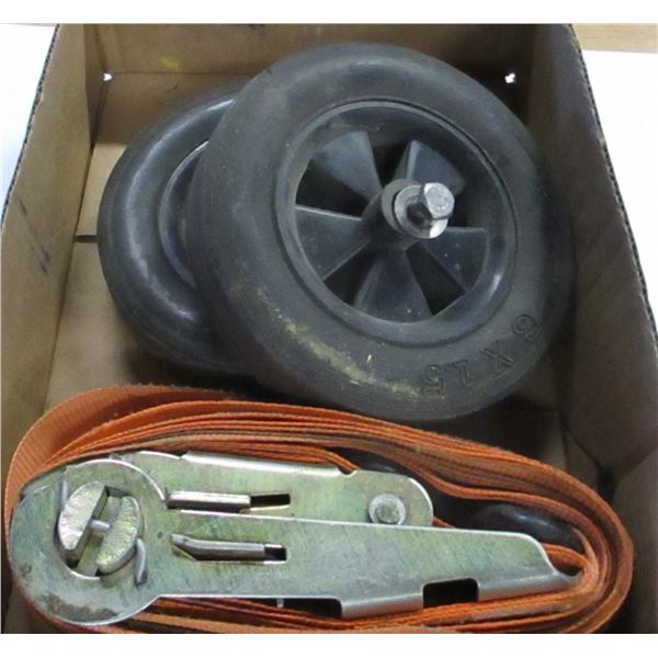ESTATE:  2 WHEELS, 1 TIE DOWN RATCHET