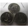 Image 1 : 1867 - 1967 LOT OF THREE CENTENNIAL CANADA NICKELS