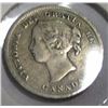 Image 2 : 1898 CANADA VICTORIAN SILVER FIVE CENT