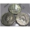 Image 2 : 1751 - 1951 SET OF THREE SMOKESTACK CANADA NICKELS