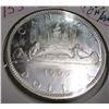 Image 1 : 1965 CH/BU CANADA SILVER DOLLAR