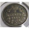 Image 1 : 1900 CANADA VICTORIAN SILVER FIVE CENT