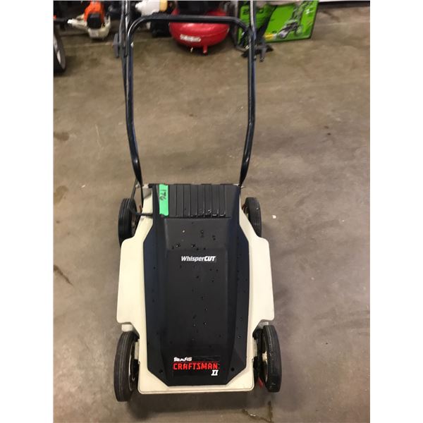 CRAFTSMAN II ELECTRIC LAWN MOWER (RUNS)
