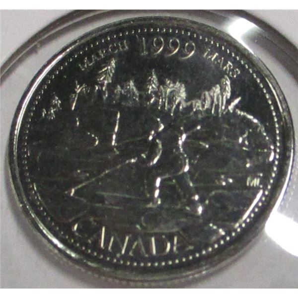 1999 PROOF CANADA MILLENIUM MARCH QUARTER