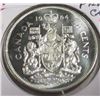 Image 1 : 1960 PROOF CAMEO CANADA SILVER HALF DOLLAR