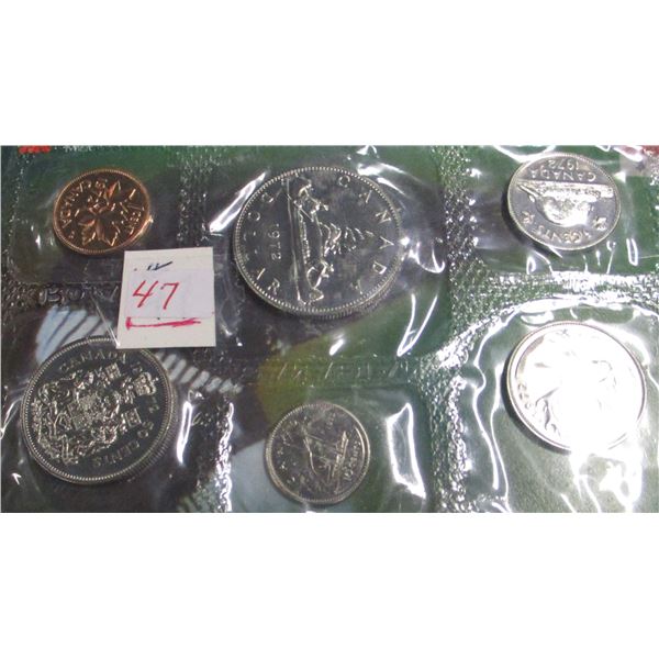 1972 PROOF CANADA MINT SEALED COIN SET