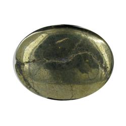 28.1ct Fabulous Cut & Polished Pyrite Gem Oval (GEM-22075)