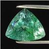 15.05ct Natural Deep Patroke Green Kunzite Trillion VVS Appraisal Estimate $1535 Appraisal Estimate 