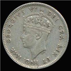 1940 Canada Newfoundland 5c Silver Hi Grade RARE (COI-6757)