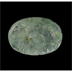 2.57ct. Stunning Green Beautiful Natural Carved Emerald  (GEM-22059)