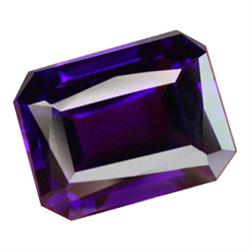 19.28ct Purple Emerald Cut Amethyst Appraisal Estimate $2892 (GEM-22543)