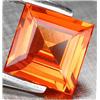 1mm Princess Cut Top AAA Orange Sapphire Nigeria  (GMR-0775A)
