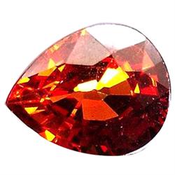 1.86ct Sparkle Top Orange Spessartite Garnet Natural VVS Appraisal Estimate $1116 (GEM-18067)
