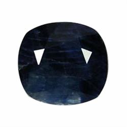 4.55ct Midnight Blue Sapphire Cushion Cut (GEM-20297)