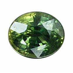 0.96ct Natural Green Party Color Sapphire (GEM-20518)