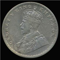 1918C India Silver Rupee High Grade Rare Variety (COI-6649)