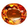 55.85ct AAA Madeira Orange Oval Cut Citrine Appraisal Estimate $11170 (GEM-22541)