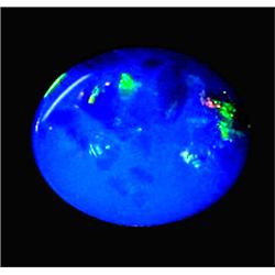 3.21ct Australian Black Opal Doublet Full Fire (GEM-22607B)