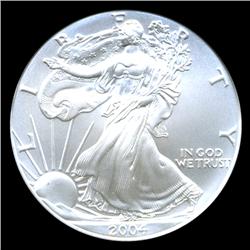 2004 Silver Eagle Graded MS70 (COI-4849)