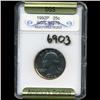 Image 3 : 1992 Washington 25c Quarter Coin Graded GEM (COI-6903)