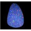2.52ct Australian Black Opal Doublet Full Fire (GEM-22600A)