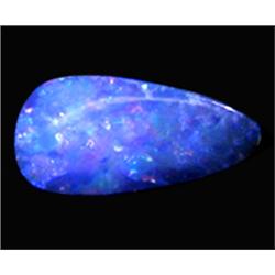 1.96ct Australian Black Opal Doublet Full Fire (GEM-22610D)