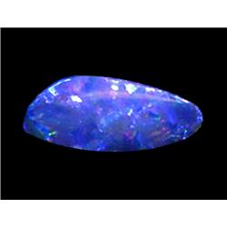 1.93ct Australian Black Opal Doublet Full Fire (GEM-22610C)