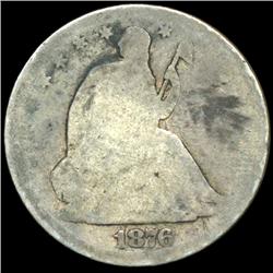 1876S Seated Half Circulated (COI-5843)