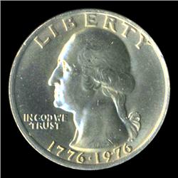 1976 Washington 25c Quarter Coin Graded MS70 Bicentennial (COI-5380)