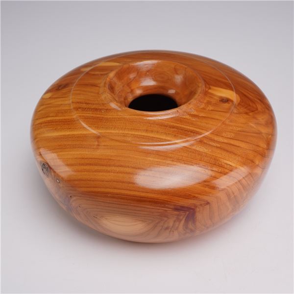Hand-Turned Cedar Wood Bowl