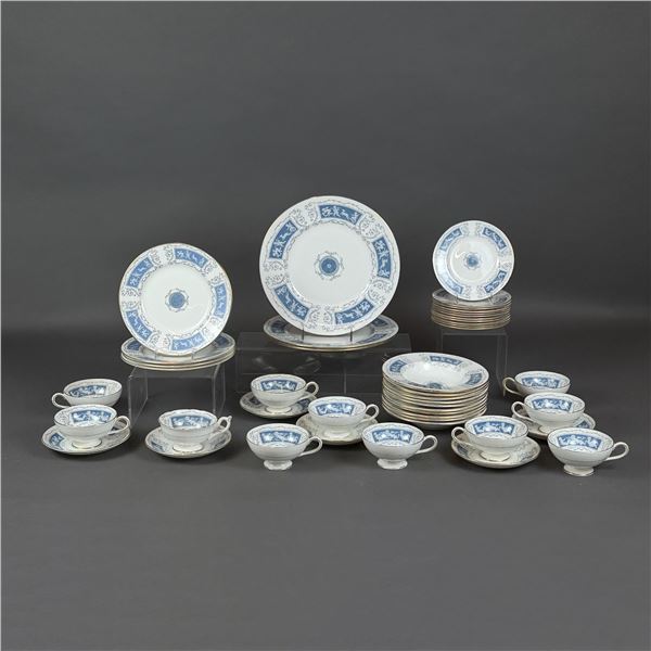 45-Piece Coalport Bone China Tableware, Revelry Pattern