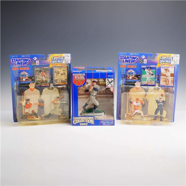 3pc Starting Lineup Baseball Figurine Sets