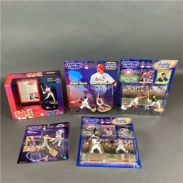 5 Hasbro Starting Lineup Sport Stars MLB Baseball Mark McGwire Action Figures