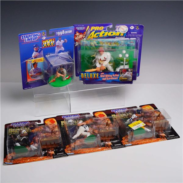 5pc Starting Lineup Sports Action Figures