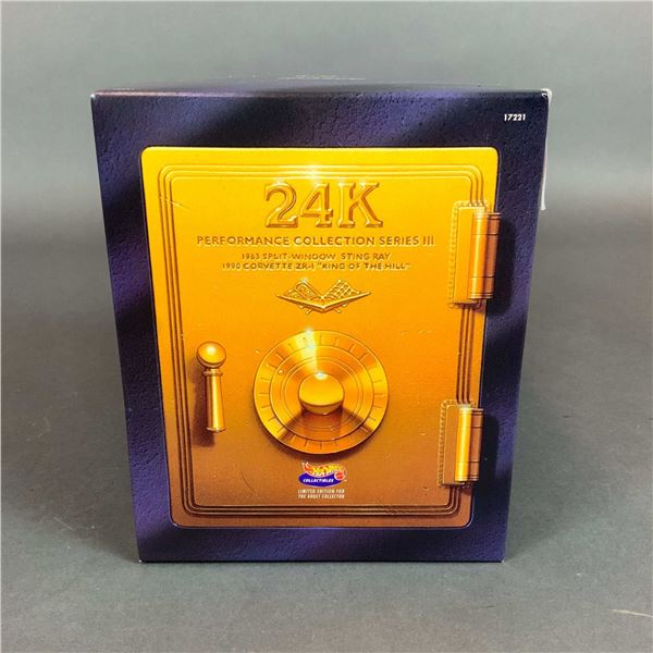 Mattel Hot Wheels Collectibles 24K Performance Collection Series III Corvette Set in Sealed Box