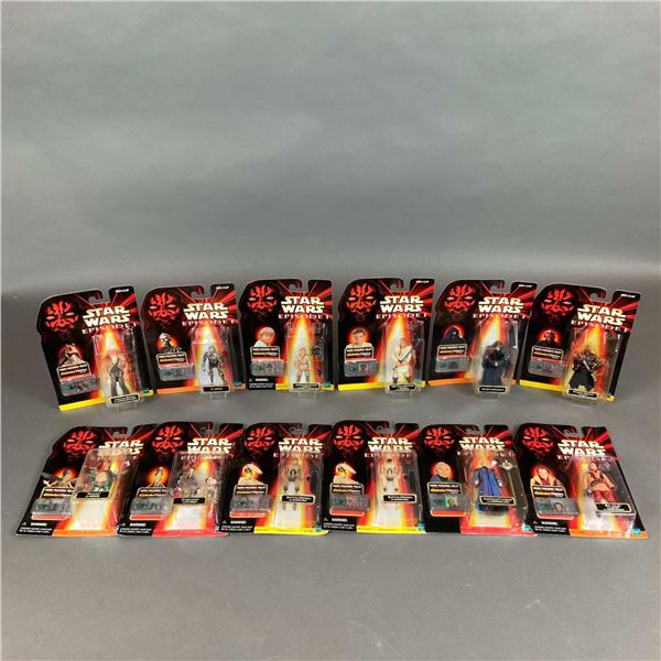 Collection of 12 Hasbro Action Figures, Star Wars Episode I
